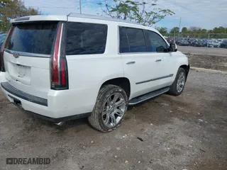 2018 Cadillac Escalade Premium Luxury with VIN 1GYS4CKJ4JR278279, listed as a IAAI auction lot 41334615 with 1 mi miles. Bid and sale history available at carsss.com. Image 4.