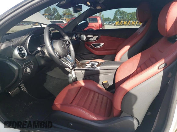 2023 Mercedes-Benz C 300 with VIN W1KWJ8DB2PG121153, listed as a Copart auction lot 63962614 with 15,194 mi miles and Salvage Title. Bid and sale history available at DreamBid. Image 7.
