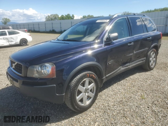 2006 Volvo XC90 2.5L Turbo with VIN YV4CZ592861268508, listed as a Copart auction lot 51666425 with 133,634 mi miles and Salvage Title. Bid and sale history available at carsss.com. Image 1.