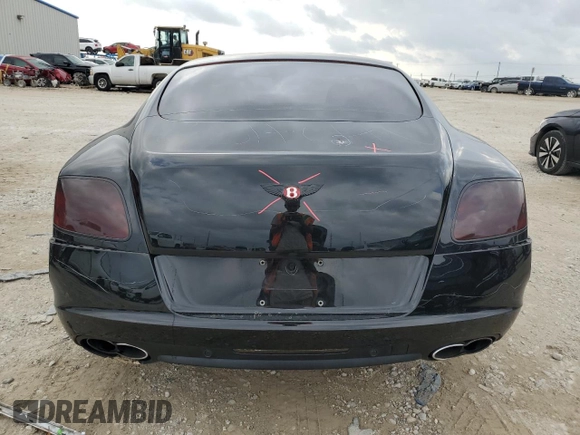 2014 Bentley Continental GT with VIN SCBFT7ZA2EC088631, listed as a Copart auction lot 77829624 with 40,198 mi miles and Salvage Title. Bid and sale history available at DreamBid. Image 6.
