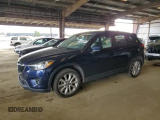2013 Mazda CX-5 Grand Touring with VIN JM3KE4DE6D0137528, listed as a Copart auction lot 46442955 with 169,641 mi miles and Salvage Title. Bid and sale history available at carsss.com. Image 1.