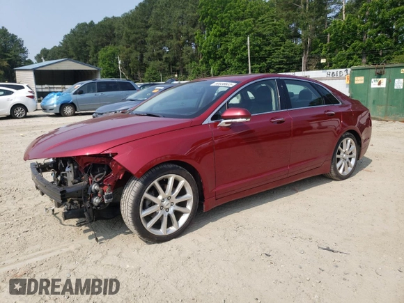 2015 Lincoln MKZ z VIN 3LN6L2GK2FR603783, wystawiony jako Copart lot #60038835 z przebiegiem 66 820 mil mil oraz Szkoda całkowita • Salvage title. Historia ofert i sprzedaży dostępna na DreamBid. Obrazek 1.
