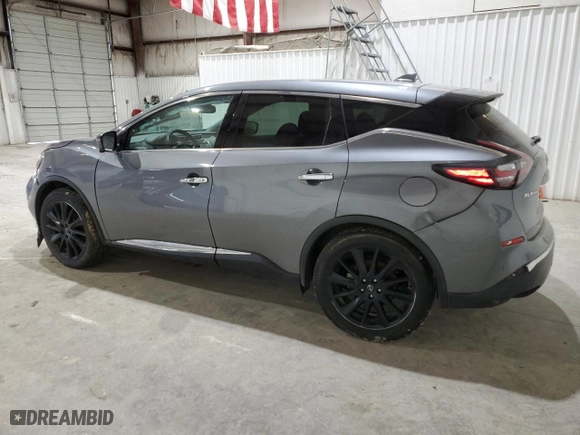 2023 Nissan Murano SL with VIN 5N1AZ2CS8PC131166, listed as a Copart auction lot 45912315 with 41,104 mi miles and Non Repairable. Bid and sale history available at carsss.com. Image 2.