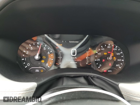 2025 Jeep Compass Limited с VIN 3C4NJDCN7ST511874, выставлен на аукционе Copart как лот 45583635 с пробегом 4 929 миль миль и Списание • Salvage title. История ставок и продаж доступна на DreamBid. Изображение 9.