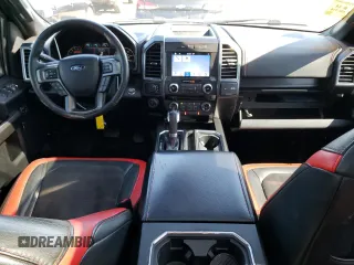 2017 Ford F-150 XL with VIN 1FTFW1EF9HFB24725, listed as a Copart auction lot 56183855 with 196,780 mi miles and Clean title. Bid and sale history available at DreamBid. Image 8.