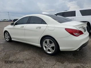 2015 Mercedes-Benz CLA 250 with VIN WDDSJ4GB0FN229669, listed as a Copart auction lot 61818805 with 82,975 mi miles and Clean title. Bid and sale history available at DreamBid. Image 2.