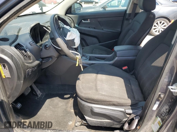 2013 Kia Sportage LX with VIN KNDPB3A21D7382465, listed as a Copart auction lot 64368445 with 125,776 mi miles and Clean title. Bid and sale history available at DreamBid. Image 7.