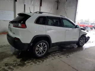 2020 Jeep Cherokee Altitude with VIN 1C4PJLLB2LD605497, listed as a Copart auction lot 51506255 with 90,599 mi miles and Salvage title. Bid and sale history available at DreamBid. Image 3.