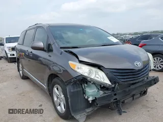 2013 Toyota Sienna LE AAS with VIN 5TDKK3DC1DS392577, listed as a IAAI auction lot 41932168 with 90,643 mi miles and . Bid and sale history available at DreamBid. Image 1.