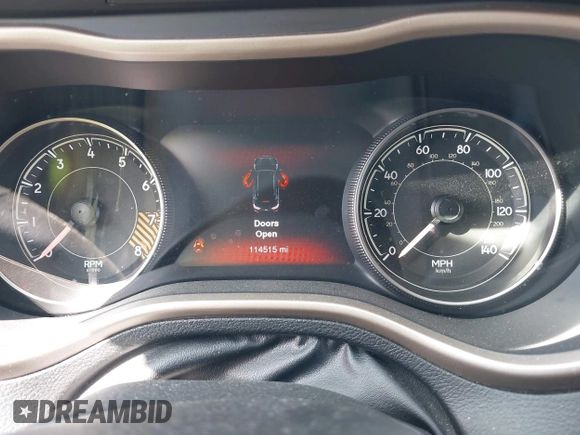 2014 Jeep Cherokee Limited with VIN 1C4PJMDS5EW242544, listed as a IAAI auction lot 42213907 with 114,515 mi miles and . Bid and sale history available at DreamBid. Image 7.