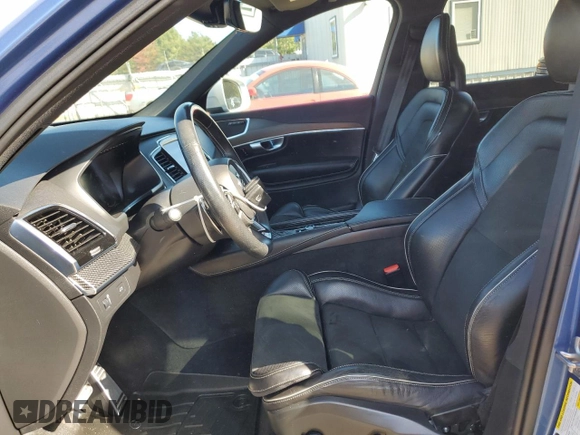 2017 Volvo XC90 R-Design with VIN YV4A22PM0H1182062, listed as a Copart auction lot 72751544 with 75,500 mi miles and Salvage Title. Bid and sale history available at carsss.com. Image 7.
