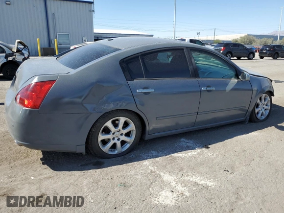 2008 Nissan Maxima 3.5 SL with VIN 1N4BA41EX8C836860, listed as a Copart auction lot 73233824 with 0 mi miles and Salvage Title. Bid and sale history available at carsss.com. Image 3.