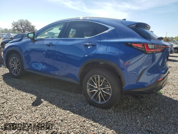 2025 Lexus NX 350h with VIN 2T2AKCEZ2SC040365, listed as a Copart auction lot 50443645 with 12,158 mi miles and Salvage Title. Bid and sale history available at DreamBid. Image 2.