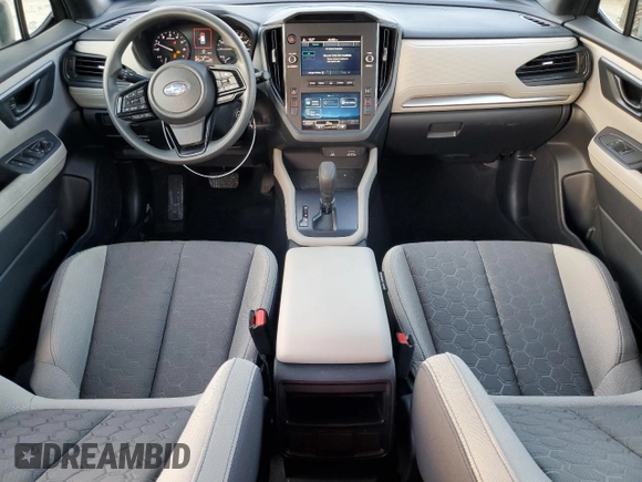 2025 Subaru Forester with VIN JF2SLDAC7SH409814, listed as a Copart auction lot 85524404 with 1,308 mi miles and Salvage title. Bid and sale history available at DreamBid. Image 8.