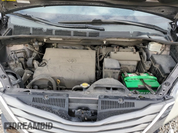 2012 Toyota Sienna XLE with VIN 5TDDK3DC7CS039221, listed as a Copart auction lot 64188804 with 180,811 mi miles and Salvage Title. Bid and sale history available at carsss.com. Image 11.