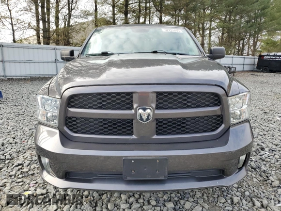 2017 Ram 1500 Express with VIN 1C6RR7FG9HS826900, listed as a Copart auction lot 52293405 with 54,095 mi miles and Salvage Title. Bid and sale history available at carsss.com. Image 5.