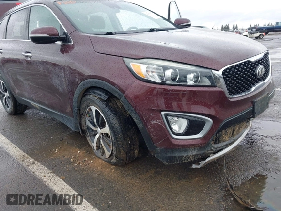 2017 Kia Sorento EX V6 with VIN 5XYPH4A50HG261420, listed as a IAAI auction lot 41933777 with 90,784 mi miles. Bid and sale history available at carsss.com. Image 6.
