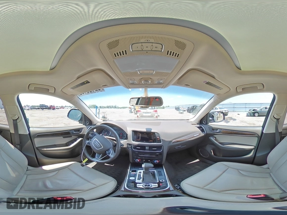 2016 Audi Q5 Premium Plus with VIN WA1L2AFP4GA126619, listed as a Copart auction lot 62185165 with 161,555 mi miles and Salvage title. Bid and sale history available at DreamBid. Image 15.