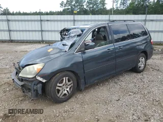 2005 Honda Odyssey EX-L with VIN 5FNRL38615B072116, listed as a Copart auction lot 67469284 with 0 mi miles and Salvage Title. Bid and sale history available at carsss.com. Image 1.