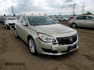 2015 Buick Regal with VIN 2G4GK5EXXF9127005, listed as a Copart auction lot 58827695 with 59,636 mi miles and Salvage title. Bid and sale history available at DreamBid. Image 13.