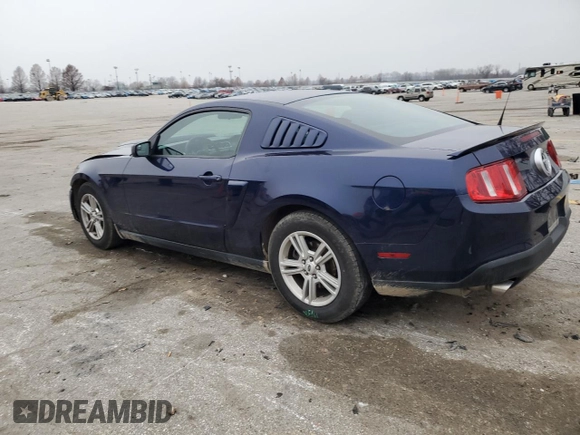 2012 Ford Mustang V6 Premium with VIN 1ZVBP8AM0C5256504, listed as a Copart auction lot 86628894 with 187,417 mi miles and Salvage Title. Bid and sale history available at carsss.com. Image 2.