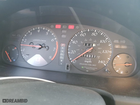 1998 Acura CL with VIN 19UYA3253WL002649, listed as a Copart auction lot 87908805 with 179,922 mi miles and Clean Title. Bid and sale history available at carsss.com. Image 9.