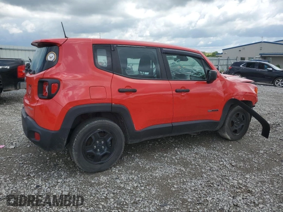 2021 Jeep Renegade Sport с VIN ZACNJCAB8MPM27959, выставлен на аукционе Copart как лот 59020715 с пробегом Не указан миль и Списание • Salvage title. История ставок и продаж доступна на DreamBid. Изображение 3.