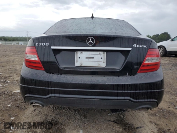 2013 Mercedes-Benz C 300 Sport with VIN WDDGF8AB1DA730680, listed as a Copart auction lot 60619285 with 223,869 mi miles and Salvage title. Bid and sale history available at DreamBid. Image 6.