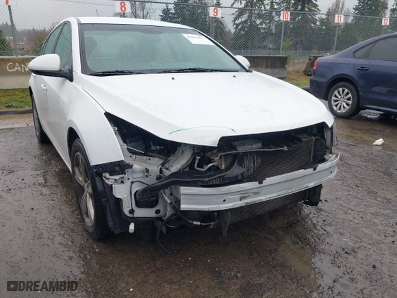 2015 Chevrolet Cruze LT with VIN 1G1PE5SB7F7173499, listed as a IAAI auction lot 41861376 with 147,608 mi miles. Bid and sale history available at carsss.com. Image 6.