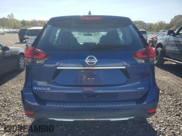 2017 Nissan Rogue SL with VIN 5N1AT2MV8HC743797, listed as a Copart auction lot 75671324 with 121,616 mi miles and Salvage Title. Bid and sale history available at carsss.com. Image 6.