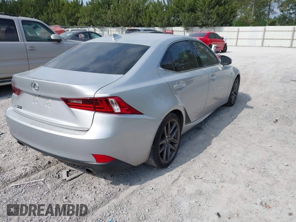2014 Lexus IS 250 with VIN JTHBF1D24E5010029, listed as a IAAI auction lot 42038550 with 128,757 mi miles and . Bid and sale history available at DreamBid. Image 4.
