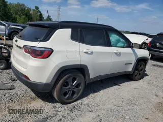 2019 Jeep Compass Altitude with VIN 3C4NJCBB6KT782474, listed as a Copart auction lot 53951275 with 70,480 mi miles and Non Repairable. Bid and sale history available at carsss.com. Image 3.