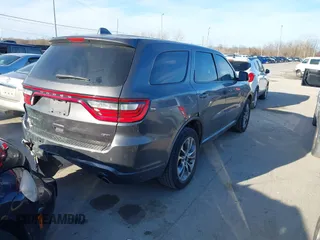 2019 Dodge Durango GT Plus with VIN 1C4RDJDG0KC645600, listed as a IAAI auction lot 41863307 with 92,415 mi miles and . Bid and sale history available at DreamBid. Image 4.