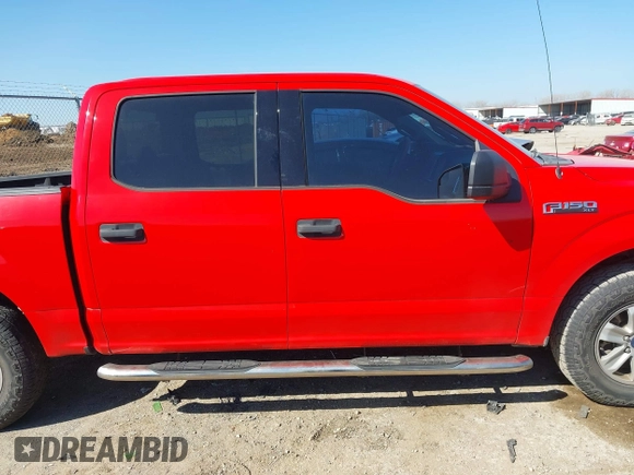 2017 Ford F-150 XL with VIN 1FTEW1C81HKC41044, listed as a IAAI auction lot 41650604 with 110,671 mi miles. Bid and sale history available at carsss.com. Image 13.