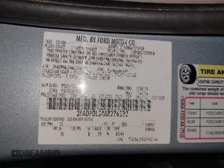 2010 Ford Fusion Hybrid z VIN 3FADP0L34AR276532, wystawiony jako IAAI lot #41491883 z przebiegiem 159 076 mil mil oraz . Historia ofert i sprzedaży dostępna na DreamBid. Obrazek 9.