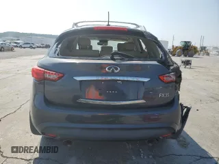2010 Infiniti FX with VIN JN8AS1MU9AM802109, listed as a Copart auction lot 69224524 with 167,256 mi miles and Salvage Title. Bid and sale history available at carsss.com. Image 6.