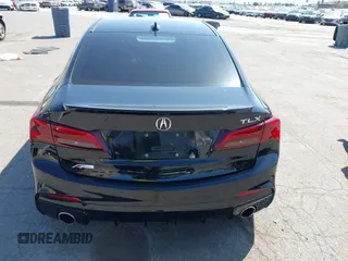 2018 Acura TLX w/A-SPEC Pkg with VIN 19UUB2F69JA007609, listed as a IAAI auction lot 41754437 with 195,047 mi miles. Bid and sale history available at carsss.com. Image 16.
