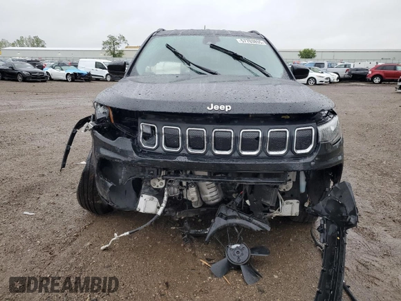 2022 Jeep Compass Latitude Lux с VIN 3C4NJDFB7NT219096, выставлен на аукционе Copart как лот 57703855 с пробегом 42 108 миль миль и На запчасти • Non repairable. История ставок и продаж доступна на DreamBid. Изображение 5.