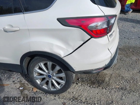 2017 Ford Escape Titanium with VIN 1FMCU9JD9HUB40135, listed as a IAAI auction lot 42054533 with 68,255 mi miles. Bid and sale history available at carsss.com. Image 6.