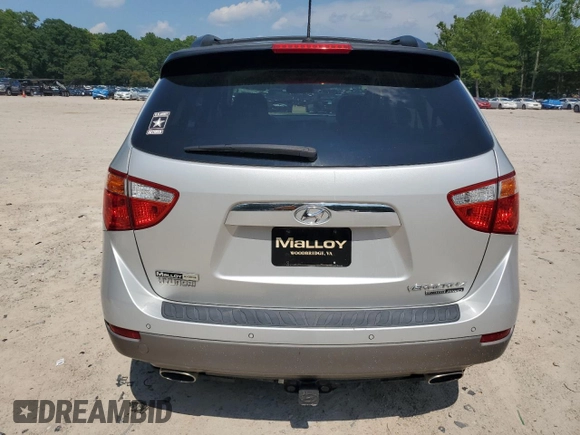 2011 Hyundai Veracruz GLS with VIN KM8NUDCC4BU170005, listed as a Copart auction lot 62420415 with 96,846 mi miles and Salvage title. Bid and sale history available at DreamBid. Image 6.