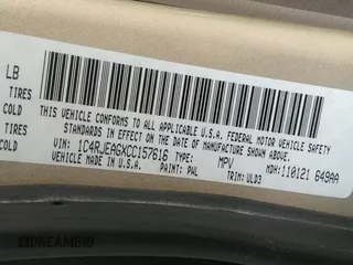 2012 Jeep Grand Cherokee Laredo with VIN 1C4RJEAGXCC157616, listed as a IAAI auction lot 42156539 with 301,661 mi miles. Bid and sale history available at carsss.com. Image 9.