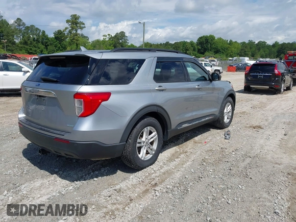 2020 Ford Explorer XLT z VIN 1FMSK7DH9LGB46593, wystawiony jako IAAI lot #42155086 z przebiegiem 90 698 mil mil oraz . Historia ofert i sprzedaży dostępna na DreamBid. Obrazek 4.