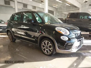 2014 FIAT 500L Trekking with VIN ZFBCFADH7EZ013366, listed as a IAAI auction lot 41017658 with 133,448 mi miles and . Bid and sale history available at DreamBid. Image 1.
