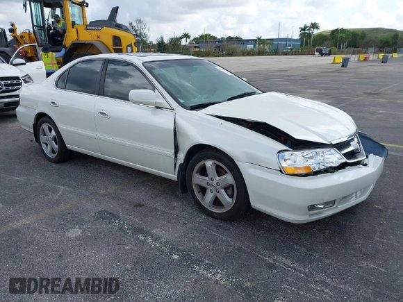 2003 Acura TL Type S with VIN 19UUA56853A081036, listed as a IAAI auction lot 41487293 with 83,137 mi miles. Bid and sale history available at carsss.com. Image 1.