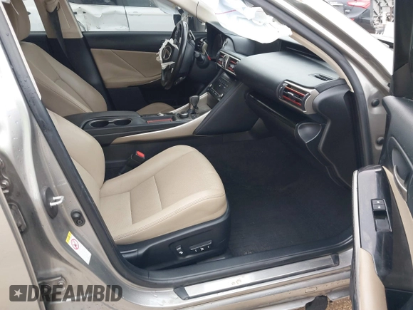 2018 Lexus IS 300 with VIN JTHBA1D26J5063470, listed as a IAAI auction lot 41569338 with 103,088 mi miles and . Bid and sale history available at DreamBid. Image 5.