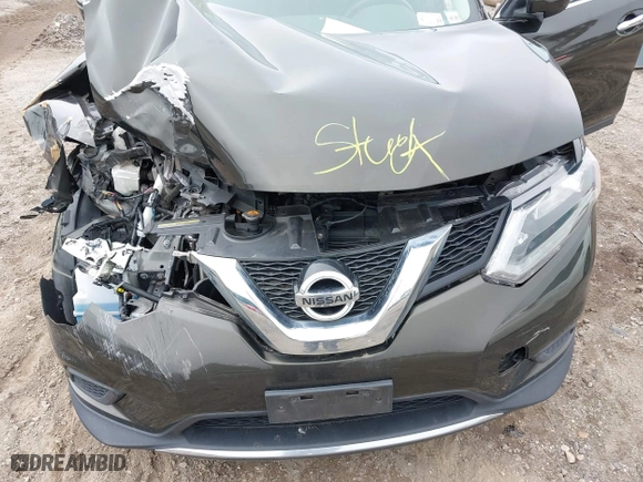 2016 Nissan Rogue S with VIN JN8AT2MV7GW140362, listed as a IAAI auction lot 41800668 with 119,783 mi miles. Bid and sale history available at carsss.com. Image 10.
