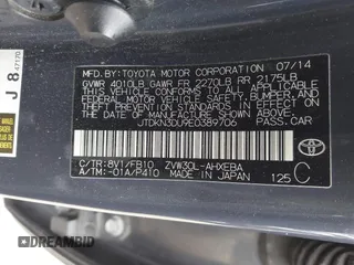 2014 Toyota Prius Four with VIN JTDKN3DU9E0389706, listed as a IAAI auction lot 42068067 with 278,910 mi miles. Bid and sale history available at carsss.com. Image 9.