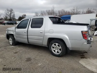 2008 Honda Ridgeline RTL with VIN 2HJYK16538H514143, listed as a Copart auction lot 43135715 with 202,865 mi miles and Salvage Title. Bid and sale history available at carsss.com. Image 2.