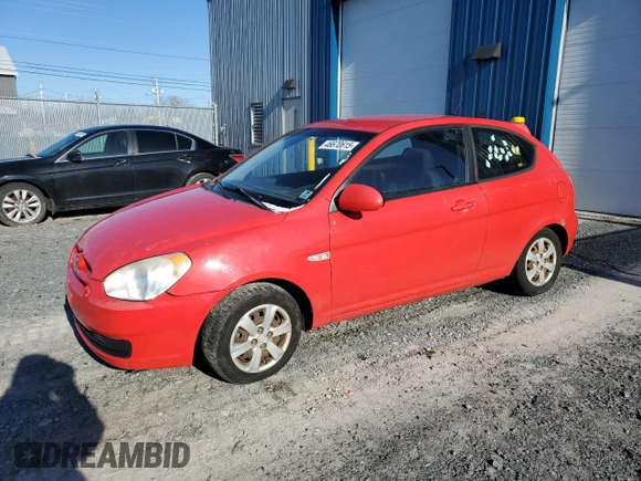 2009 Hyundai Accent Man L with VIN KMHCN35C39U129726, listed as a Copart auction lot 46670615 with 163,922 mi miles and Clean Title. Bid and sale history available at carsss.com. Image 1.