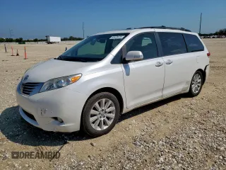 2013 Toyota Sienna XLE AAS z VIN 5TDYK3DC6DS315505, wystawiony jako Copart lot #58428475 z przebiegiem 140 140 mil mil oraz Szkoda całkowita • Salvage title. Historia ofert i sprzedaży dostępna na DreamBid. Obrazek 1.